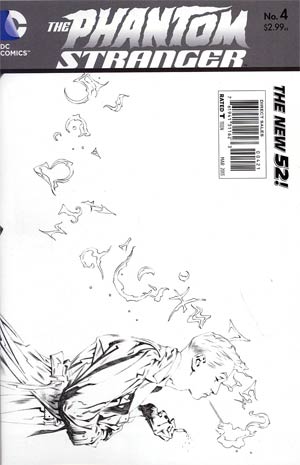 Phantom Stranger Vol 4 #4 Incentive Brent Anderson Sketch Cover