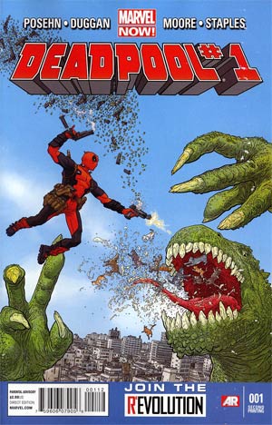 Deadpool Vol 4 #1 Cover F 2nd Ptg Geof Darrow Variant Cover