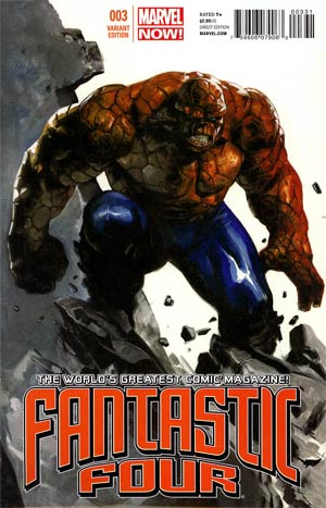 Fantastic Four Vol 4 #3 Cover B Incentive Gabriele Dell Otto Variant Cover