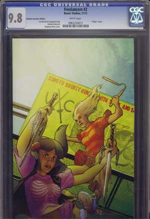 Freelancers #2 Incentive Stephane Roux Variant Cover CGC 9.8