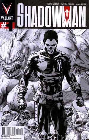 Shadowman Vol 4 #1 Cover E 2nd Ptg Patrick Zircher Sketch Cover