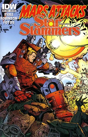 Mars Attacks KISS One Shot Cover C Incentive Mars Attacks Starslammers Variant Cover