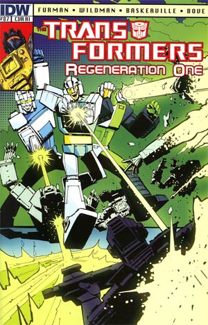 Transformers Regeneration One #87 Incentive Geoff Senior Variant Cover