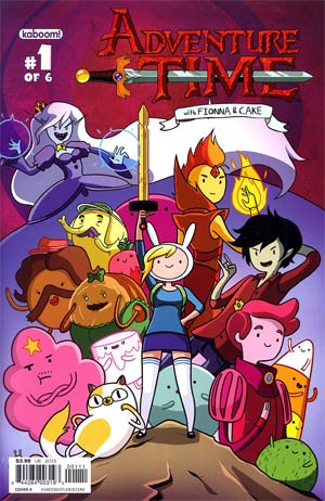 Adventure Time Fionna & Cake #1 Cover A JAB