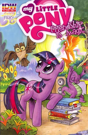 My Little Pony Friendship Is Magic #1 Cover N 2nd Ptg Twilight Sparkle