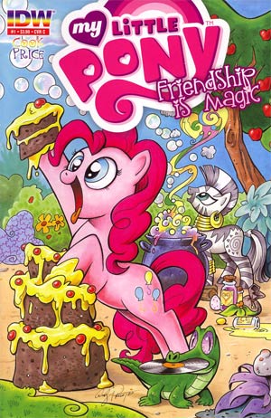 My Little Pony Friendship Is Magic #1 Cover L 2nd Ptg Pinkie Pie