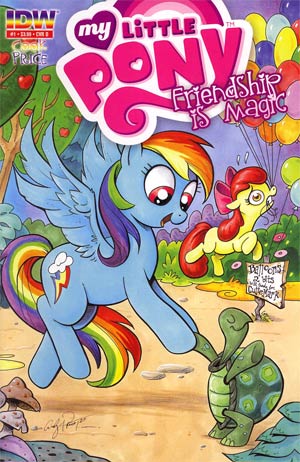 My Little Pony Friendship Is Magic #1 Cover M 2nd Ptg Rainbow Dash