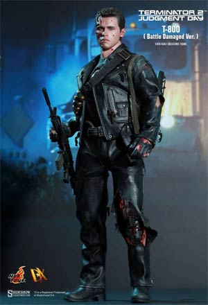 Terminator 2 Judgement Day DX Series T-800 Battle Damaged 12-Inch Action Figure