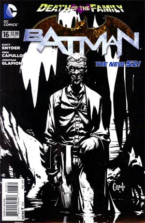 Batman Vol 2 #16 Cover E Incentive Greg Capullo Sketch Cover (Death Of The Family Tie-In)