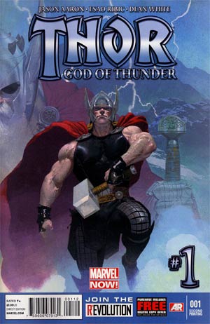 Thor God Of Thunder #1 Cover H 2nd Ptg Esad Ribic Variant Cover