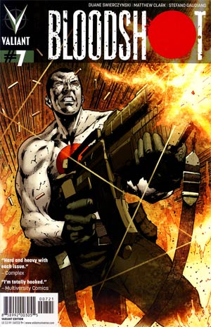 Bloodshot Vol 3 #7 Cover B Incentive Trevor Hairsine Variant Cover