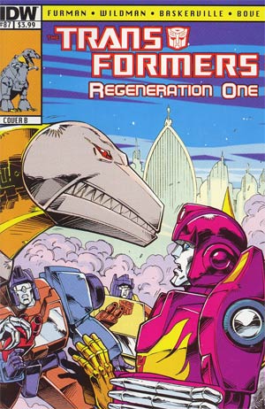 Transformers Regeneration One #87 Regular Cover B Guido Guidi