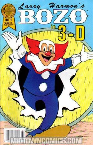 Blackthorne 3-D Series #24 Bozo The Clown In 3-D #1 Cover A With Glasses