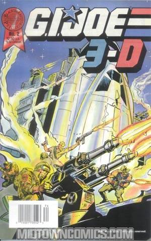 Blackthorne 3-D Series #26 GI Joe In 3-D #2 With Glasses