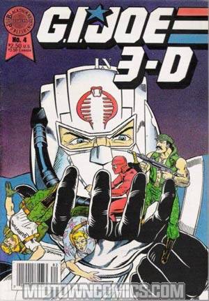 Blackthorne 3-D Series #39 GI Joe In 3-D #4 With Glasses