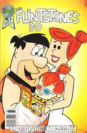 Blackthorne 3-D Series #42 Flintstones In 3-D #4 With Glasses