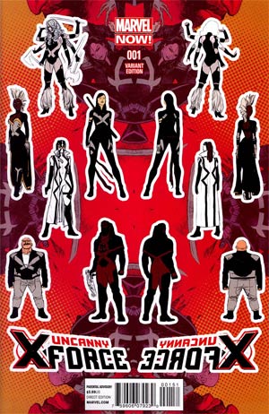 Uncanny X-Force Vol 2 #1 Cover D Incentive Kris Anka Design Variant Cover