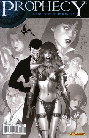 Prophecy #6 Incentive Paul Renaud Black & White Cover