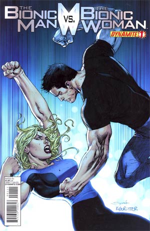 Bionic Man vs Bionic Woman #1 Regular Ardian Syaf Cover