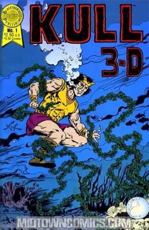Blackthorne 3-D Series #51 Kull In 3-D #1 With Glasses