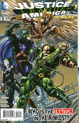 Justice League Of America Vol 3 #3 Regular David Finch Cover