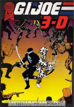 Blackthorne 3-D Series #52 GI Joe In 3-D #5 With Glasses