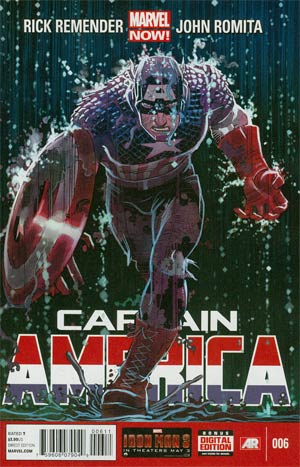 Captain America Vol 7 #6 Cover A Regular John Romita Jr Cover