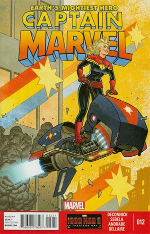 Captain Marvel Vol 6 #12 Regular Joe Quinones Cover