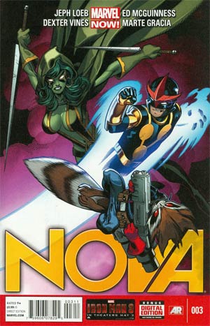 Nova Vol 5 #3 Cover A Regular Ed McGuinness Cover