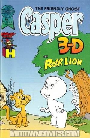 Blackthorne 3-D Series #57 Casper In 3-D #1 With Glasses