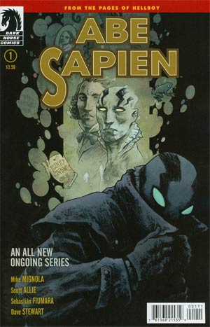 Abe Sapien #1 Dark And Terrible Part 1 Regular Sebastian Fiumara Cover