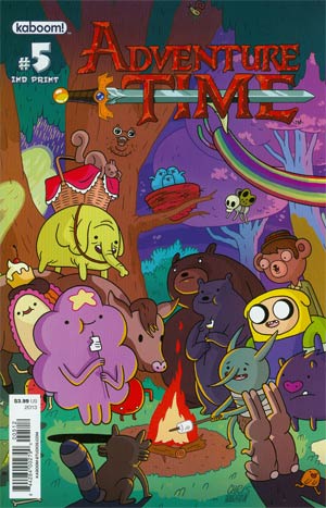 Adventure Time #5 Cover F New Ptg Connecting Regular Cover