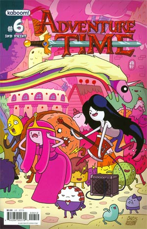Adventure Time #6 Cover F New Ptg Connecting Regular Cover