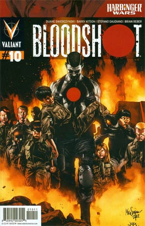 Bloodshot Vol 3 #10 Cover A Regular Mico Suayan Cover (Harbinger Wars Tie-In)