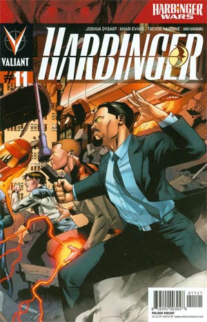 Harbinger Vol 2 #11 Variant Clayton Henry Pullbox Interconnected Cover (Part 2 Of 3)(Harbinger Wars Tie-In)