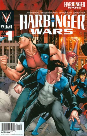 Harbinger Wars #1 Variant Clayton Henry Pullbox Interconnected Cover (Part 1 Of 3)