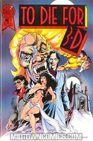 Blackthorne 3-D Series #64 To Die For In 3-D #1 With Glasses