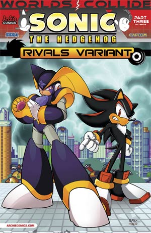Sonic The Hedgehog Vol 2 #248 Variant Rivals Cover (Worlds Collide Part 3)