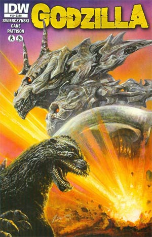 Godzilla Vol 2 #12 Cover A Regular Bob Eggleton Cover