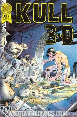 Blackthorne 3-D Series #67 Kull In 3-D #2 With Glasses