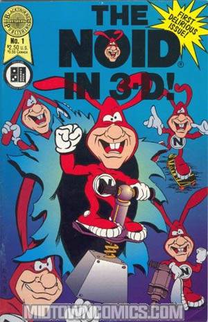 Blackthorne 3-D Series #74 Noid In 3-D #1 With Glasses