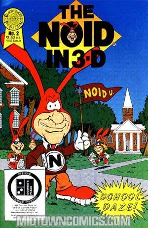 Blackthorne 3-D Series #80 Noid In 3-D #2 With Glasses