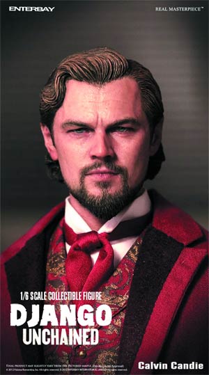 Django Unchained Calvin Candie Real Masterpiece Action Figure