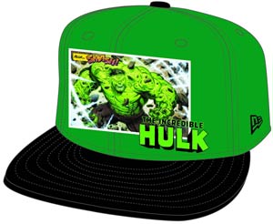 Incredible Hulk Comic Panel Snap Back Cap