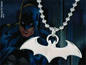 Batman Emblem Steel Pendant