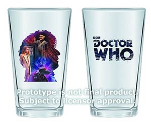 Doctor Who 50th Anniversary 16-Ounce Glass 2-Pack - 4th Doctor