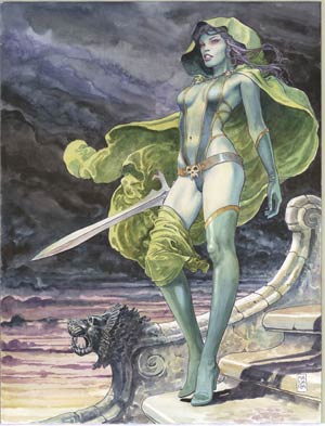 Gamora By Milo Manara Poster