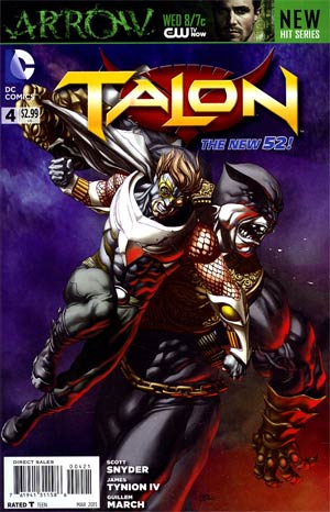 Talon #4 Cover B Incentive Mike Choi Variant Cover