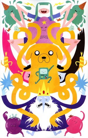 Adventure Time #12 Cover C Incentive Lilli Carre Virgin Variant Cover