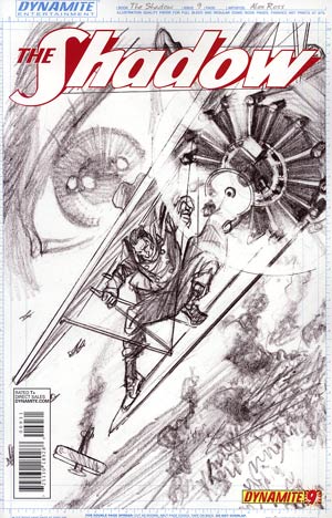 Shadow Vol 5 #9 Cover E Incentive Alex Ross Sketch Cover